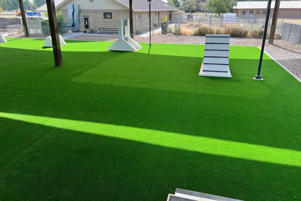 SYNLawn artificial grass dog park